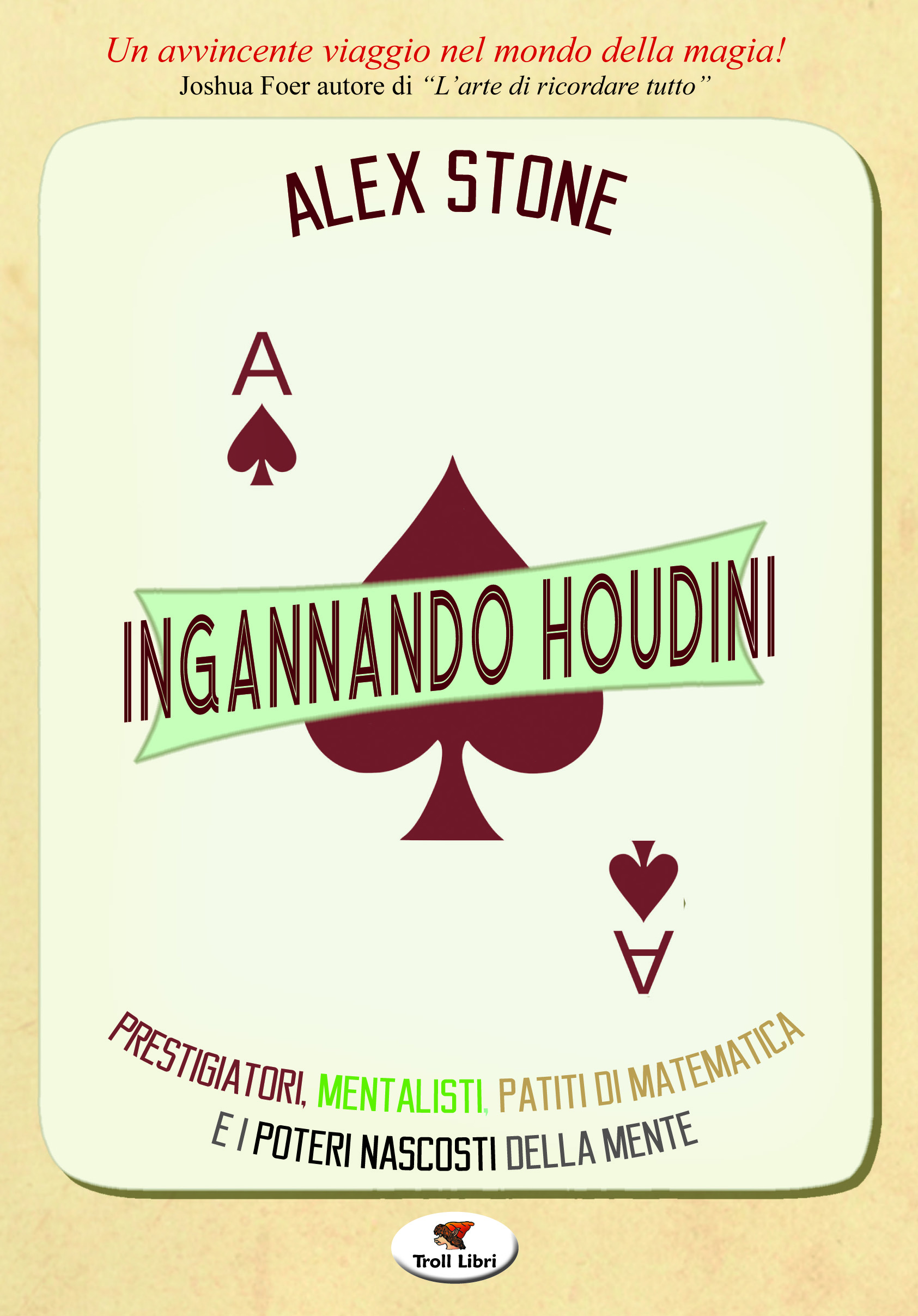 copertina ingannando houdini fronte